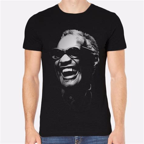 Fashion And Wot Shirt Free Shipping Short T Ray Charles New Men T