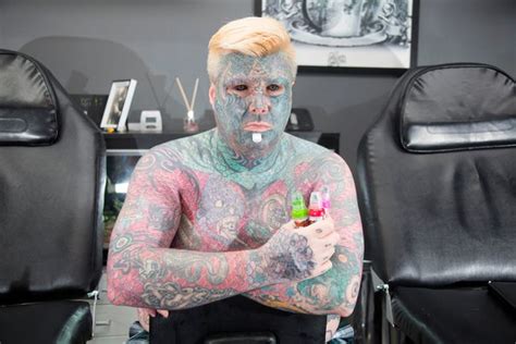 britain s most tattooed man slams shallow women who want love island