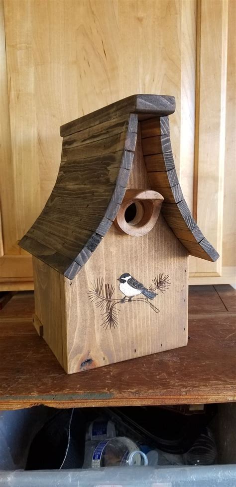 chickadee birdhouse unique bird houses bird houses bird house