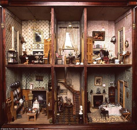 dolls house sells       real house doll house