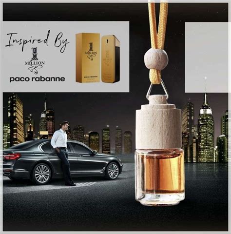 luxury designer car fragrance inspired  paco rabanne  million cars