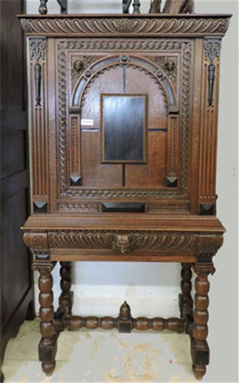 meuble cabinet ancien chene