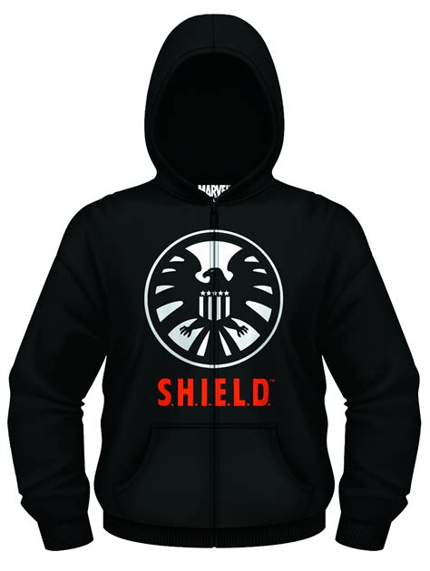 sep marvel agent  shield px blk zip  hoodie xl previews world