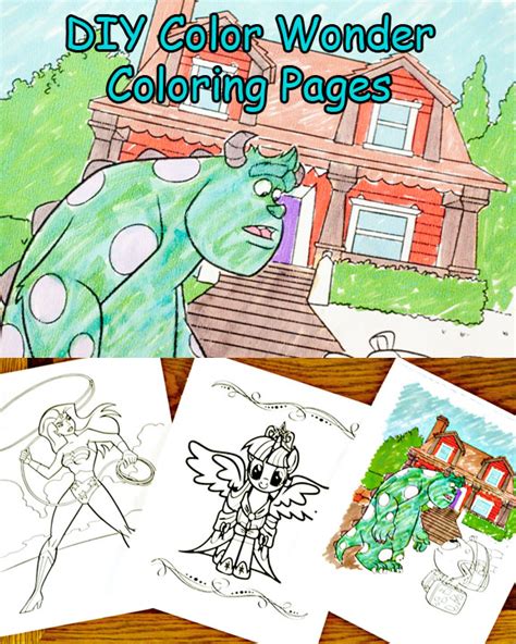 scribbles dabbles diy color  coloring pages