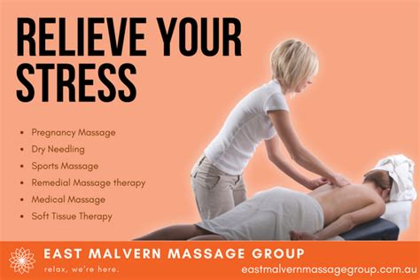 Relieve Your Stress With Our Best Massage Therapies East Malvern