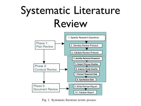 systematic literature reviews  software engineering  systematic