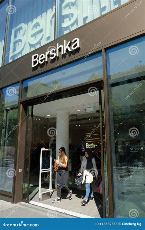 bershka store exterior editorial stock photo image  accessories