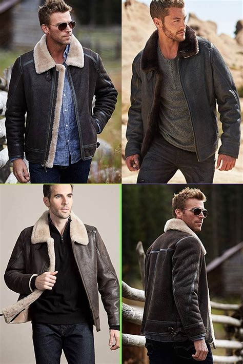 6 best men s shearling jacket that s stylish cool and worth every penny