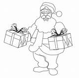 Natale Babbo Wecoloringpage sketch template