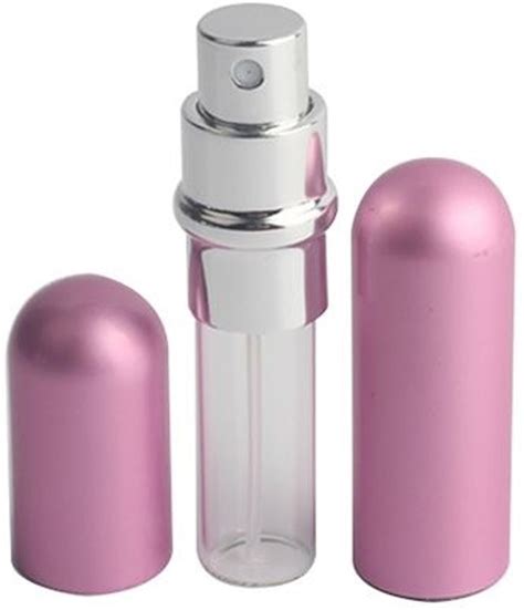 ml navulbare aluminium parfum verstuiver spray fles roze  prijs parfumnl