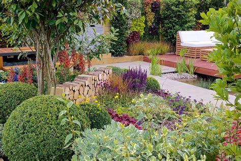create  natural garden real homes