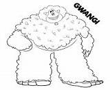 Smallfoot Coloring Pages Gwangi Printable Book sketch template