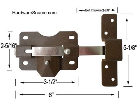 rim lock parts diagram