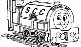 Coloring Thomas Train Pages Printable Print Caboose Pdf Getcolorings sketch template