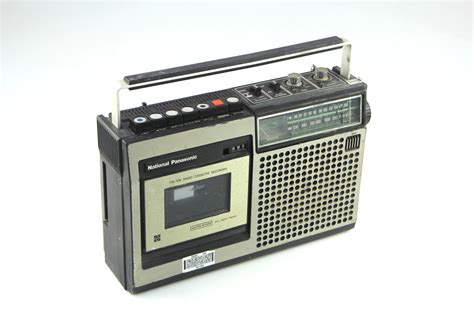vintage national panasonic rq  fmam radio cassette recorder ebay
