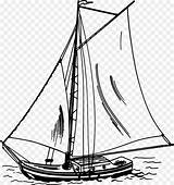 Drawing Schooner Getdrawings Sailboat sketch template