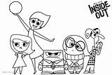 Inside Coloring Pages Characters Printable Kids Print Color sketch template