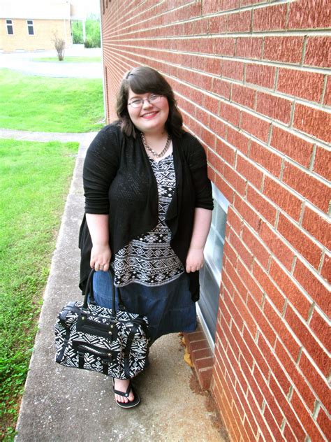 unique geek plus size ootd black and white