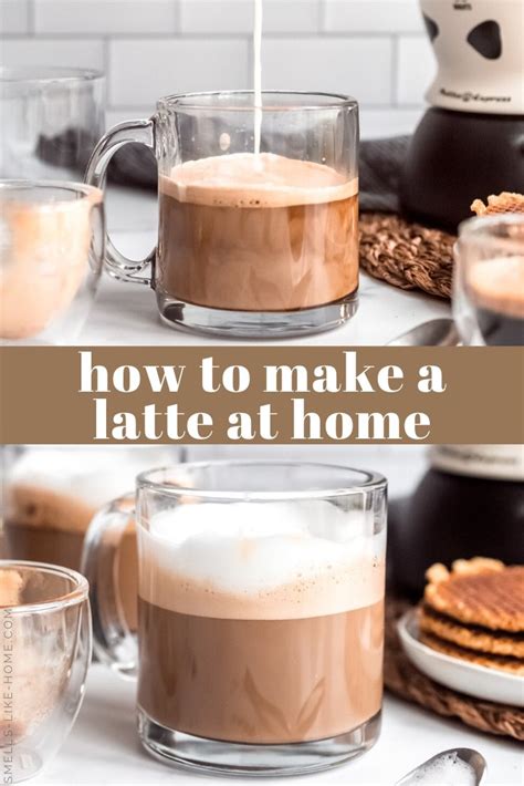 easy homemade lattes smells  home