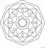 Coloring Octagon Popular Library Clipart sketch template