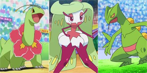 the 10 best pure grass type pokemon thegamer