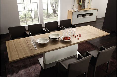 modern expandable dining tables  huelsta digsdigs