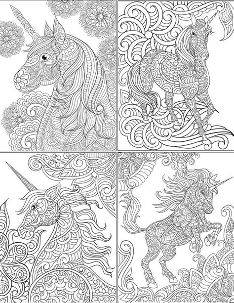 fresh unicorn mandala coloring pages collection unicorn coloring