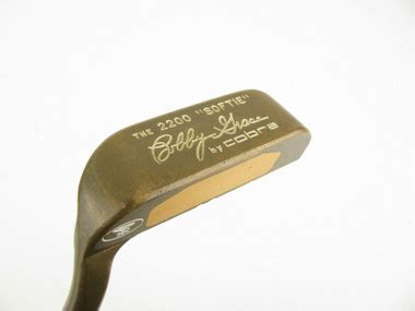 bobby grace  cobra   softie putter  inches clubs  covers golf