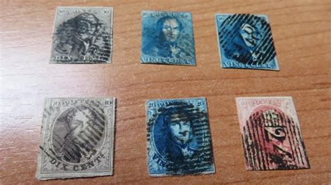 belgie  reeks zeer oude postzegels belgie catawiki