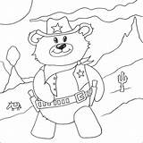 Teddy Sherif Coloriages Kb Printablefreecoloring sketch template
