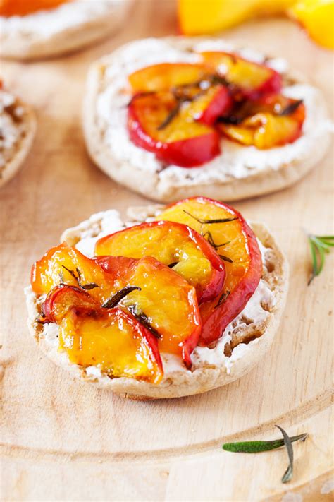 Kitchen Tip Tuesday Baked Peaches Breakfast Toasts The