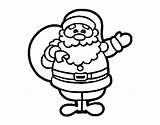 Santa Claus Coloring Coloringcrew Christmas sketch template