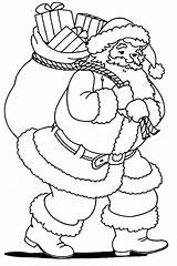 Noel Pere Coloriage Papa Noël Christmas Natal Père Claus Ninos Coloriages Faceis Paginas sketch template