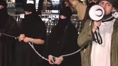 bbctrending the mock islamic state slave auction in
