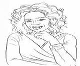 Coloring Pages Celebrity Winfrey Printable Oprah Color Book Info Online sketch template