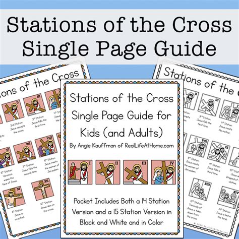 illustrated stations   cross guide packet