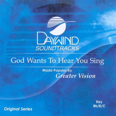 god   hear  sing greater vision christian accompaniment