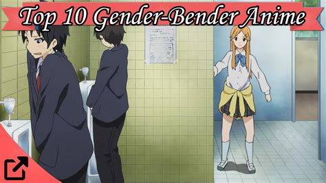 top 10 best gender bender anime youtube