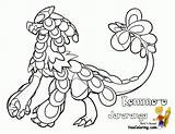 Pokemon Kommo Jumbo Zeraora Potent Bruxish Yell Greatestcoloringbook Alakazam Dentistmitcham Farfetch sketch template