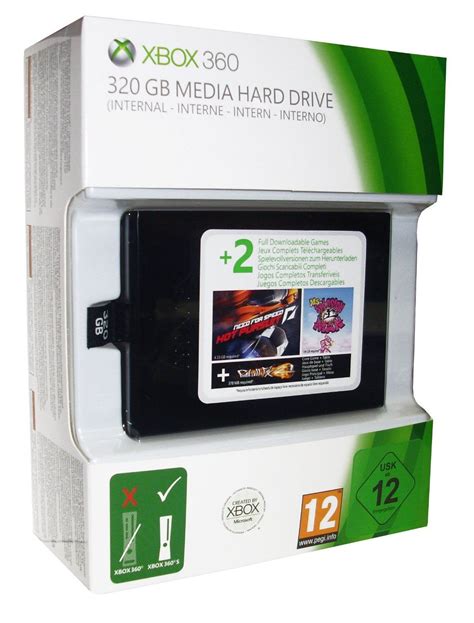 xbox  slim  gb hard drive