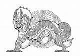 Draghi Drachen Colorare Dragones Adulti Pauline Disegni Erwachsene Chinese Malbuch Asiatique Chinois Nouvel Justcolor Coloriages Artistes Ausmalbilder sketch template