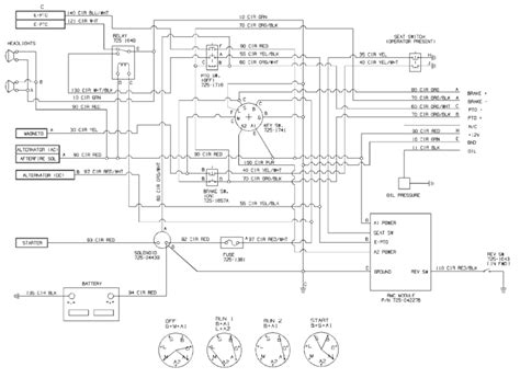 wiring diagram  cub cadet  wiring diagram