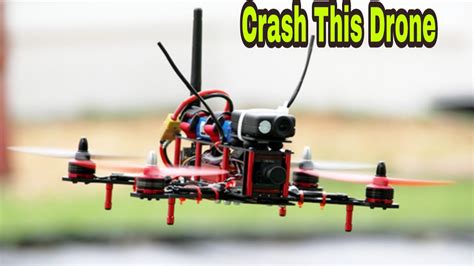 crashed drone youtube