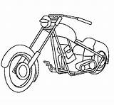 Motocicletta Disegno Acolore sketch template
