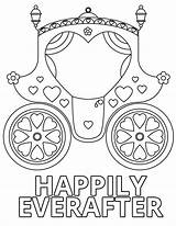 Ever After Happily Coloring Pages Wedding Weddings Kids Book Printables Print Colouring Printable Activity Bride sketch template
