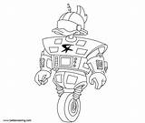 Coloring Ducktales Pages Gizmoduck Kids Printable Color sketch template