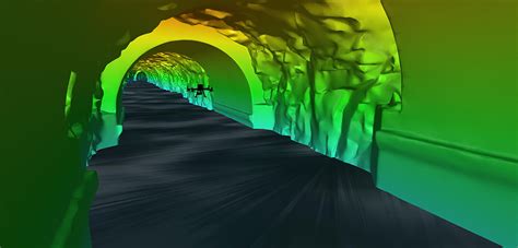 autonomous lidar drone  tunnel inspection mapping  unknown mcelhanney