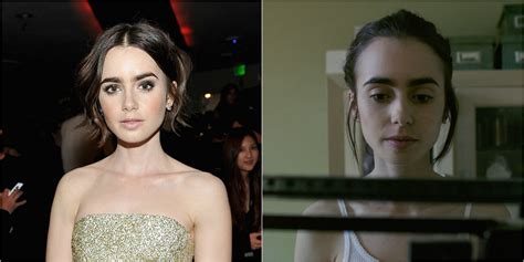 lily collins was actually complimented about her weight loss for to the bone allure