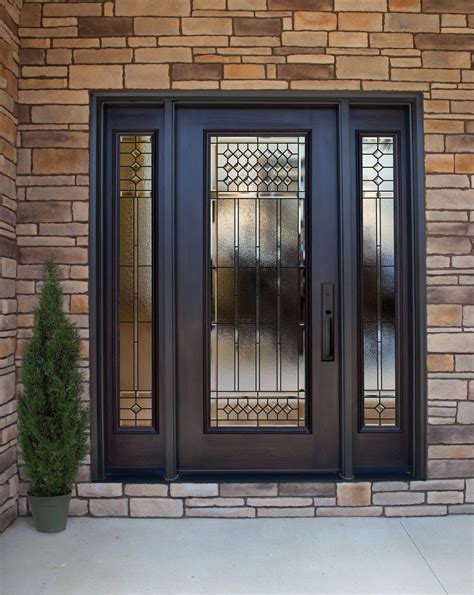 beautiful  durable exterior steel doors  glass