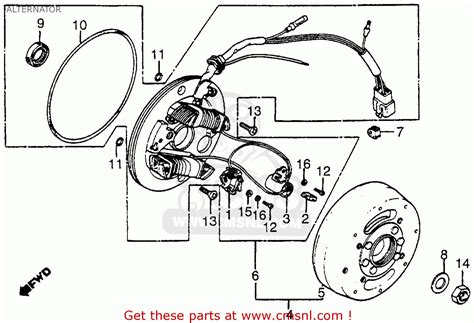 honda atc  wiring diagram